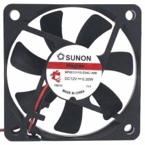 Sunon Maglev MF60101V3-E04C-A99 DC 12V 0.35W 2 Wires Axial Cooling Fan