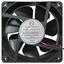 PELKO Motors R1238Y24BPCB2b-7 24V 0.85A 12038 DC Brushless Axial Fan