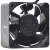 NMB-MAT 2410RL-04W-B59 DC 12V 0.20A 3 Wires Axial Cooling Fan