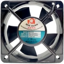 MIN QUAN MQ13538HBL2 220V 0.15/0.14A 2 Wires Axial Cooling Fan