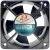 MIN QUAN MQ13538HBL2 220V 0.15/0.14A 2 Wires Axial Cooling Fan