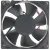 ADDA AD08024US257000 24V 0.20A 2 Wires Axial DC Brushless Cooling Fan
