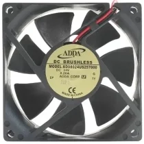 ADDA AD08024US257000 24V 0.20A 2 Wires Axial DC Brushless Cooling Fan