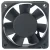 Sunon PMD1206PKBX-A DC 12V 3.3W 3 Wires Axial Cooling Fan