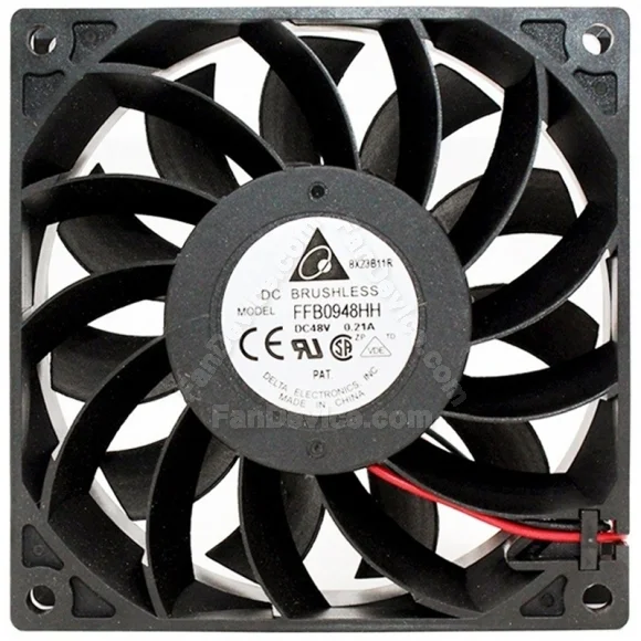 Delta FFB0948HH 48V 0.21A DC Brushless 2 / 3 Wires Axial Cooling Fan