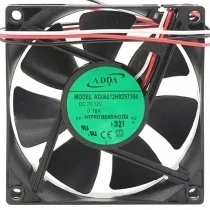 ADDA AD08012HX257304 DC 12V 0.18A 3 Wires HYPRO Bearing Cooling Fan