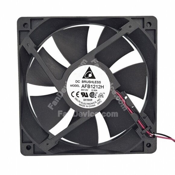 Delta AFB1212H DC 12V 0.35A 2 Wires / 3 Wires / 4 Wires Axial Cooling Fan
