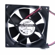ADDA AD0812UB-C70 DC 12V 0.27A 2 Wires Axial Cooling Fan