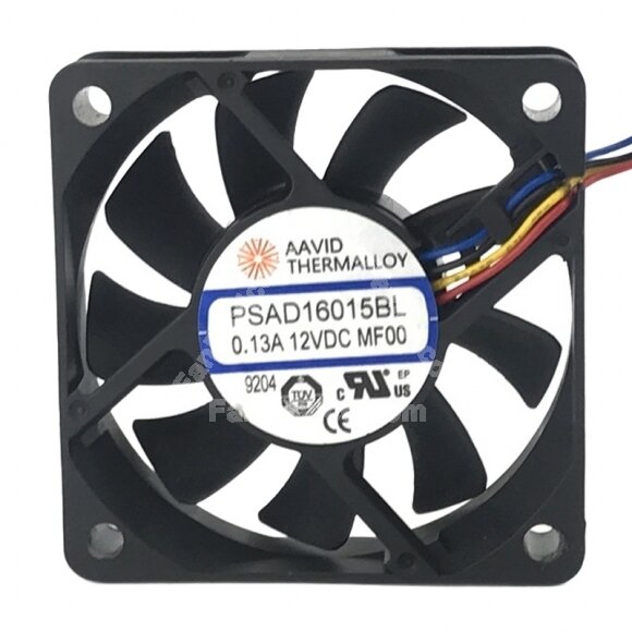 AAVID PSAD16015BL DC 12V 0.13A 6015 Axial Cooling Fan