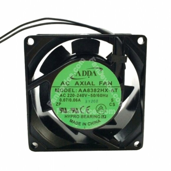 ADDA AA8382HX-AT AC 220V 0.07A / 240V 0.06A 2 Wires Axial Cooling Fan