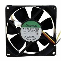 Sunon KD1208PTB2 DC 12V 1.3W 2 Wires / 3 Wires Axial Cooling Fan