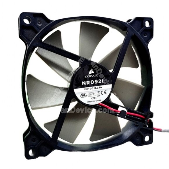 CORSAIR NR092L DC 12V 0.22A 2 Wires / 3 Wires Axial Cooling Fan