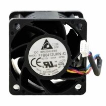 Delta FFB0412UHN-C DC 12V 0.81A 4 Wires Axial Cooling Fan