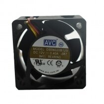 AVC DS04020B12S DC 12V 0.4A 2 Wires / 3 Wires / 4 Wires Axial Cooling Fan