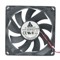 Delta AFB0824SHB DC 24V 0.25A 2 Wires / 3 Wires Axial Cooling Fan