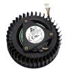 Delta BFB1012SHA01 DC 12V 2.40A 4 Wires Axial Cooling Fan