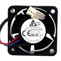 Delta EFB0424MD DC 24V 0.08A 2 Wires / 3 Wires / 4 Wires Axial Cooling Fan