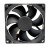 COOL TRON FD8025B12W11-3R21A DC 12V 5.40W 2 Wires / 3 Wires Axial Cooling Fan
