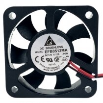 Delta EFB0512MA DC 12V 0.12A 2 Wires / 3 Wires Axial Cooling Fan