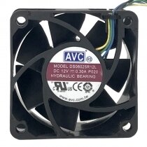 AVC DS06025R12L DC 12V 0.30A 6025 Axial Cooling Fan
