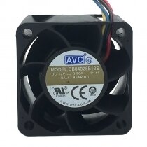 AVC DB04028B12S DC 12V 0.96A 4028 Axial Ball Bearing Cooling Fan