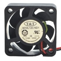 T&T 301012C ND1 DC 12V 0.08A 3010 Axial Cooling Fan