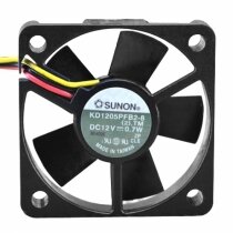 Sunon KD1205PFB2-8 DC 12V 0.7W 3 Wires Axial Cooling Fan