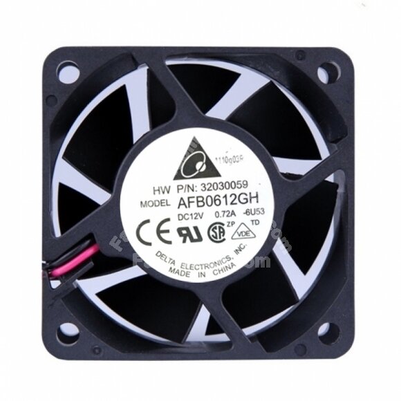 Delta AFB0612GH DC 12V 0.72A 2 Wires / 3 Wires / 4 Wires Axial Cooling Fan