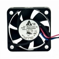 Delta ASB0424HA DC 24V 0.08A 3 Wires Axial Cooling Fan