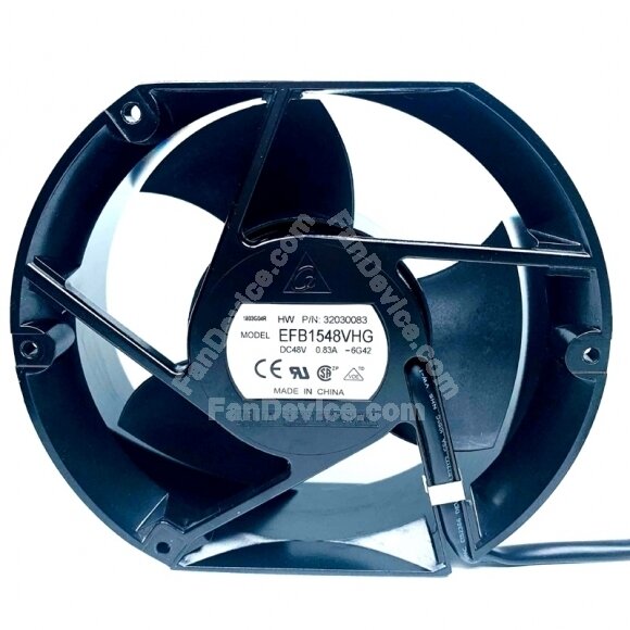 Delta EFB1548VHG DC 48V 0.83A 2 Wires / 4 Wires Axial Cooling Fan