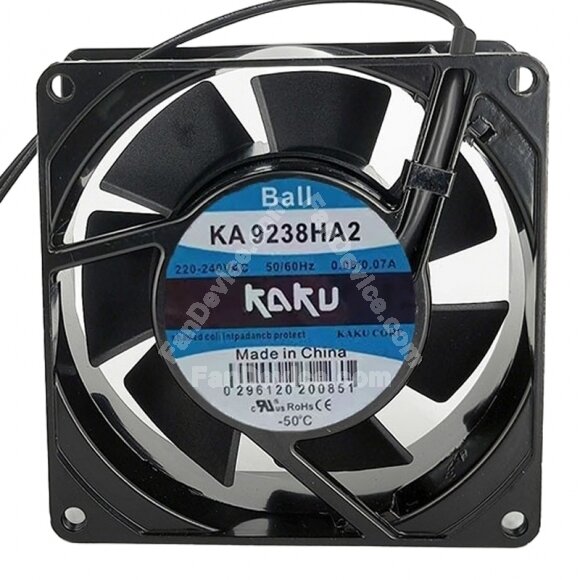 KAKU KA9238HA2 AC 220-240V 0.07/0.08A 9038 Axial Cooling Fan