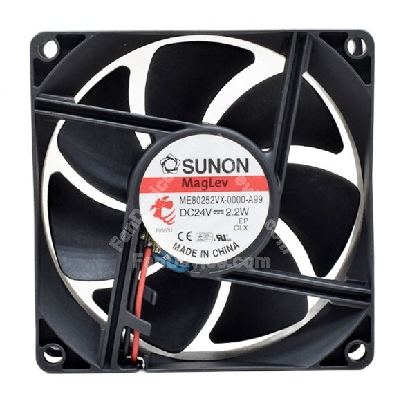 Sunon Maglev ME80252VX-0000-A99 DC 24V 2.2W 8025 Axial Cooling Fan
