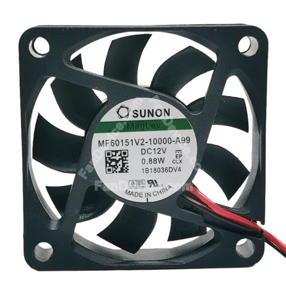 Sunon Maglev MF60151V2-10000-A99 DC 12V 0.88W 6015 Axial Cooling Fan