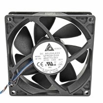 Delta QFR0912VH DC 12V 0.60A 2 Wires / 3 Wires / 4 Wires Axial Cooling Fan