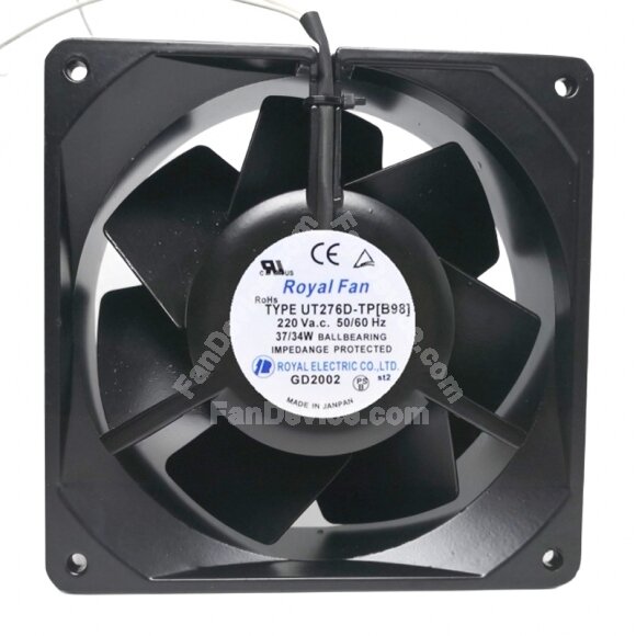 Royal Fan UT276D-TP AC 220V 37/34W Axial Cooling Fan