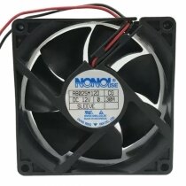 NONOISE A8025M12D DC 12V 0.130A 8025 Axial Sleeve Bearing Cooling Fan
