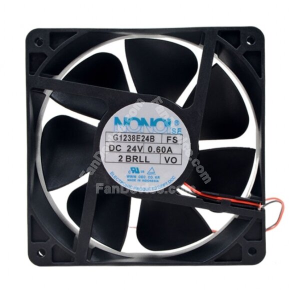 NONOI G1238E24B FS DC 24V 0.60A 12038 Axial Ball Bearing Cooling Fan