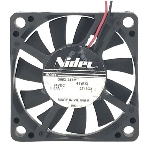 Nidec D05X-24TM DC 24V 0.07A 5010 Axial Cooling Fan