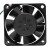 NMB 2410ML-04W-B10 DC 12V 0.10A 6025 Axial Brushless Cooling Fan