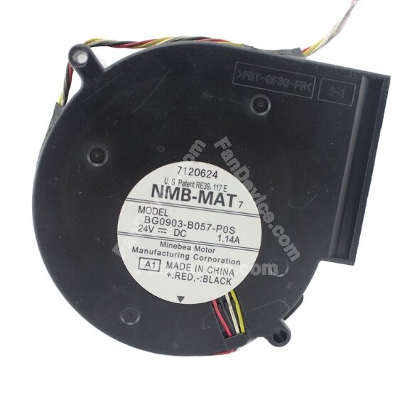 NMB-MAT BG0903-B057-P0S DC 24V 1.14A 9733 Blower Cooling Fan