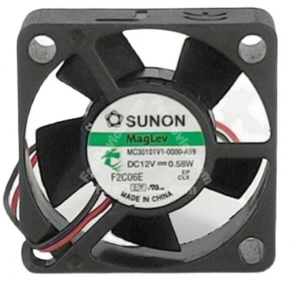 Sunon MC30101V1-0000-A99 DC 12V 0.58W 3010 Axial Cooling Fan