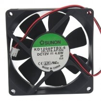 Sunon KD1208PTBX-6 DC 12V 4.6W 8025 Axial Cooling Fan