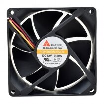 Y.S.TECH FD128025HB-N DC 12V 0.20A 8025 Axial Brushless Cooling Fan