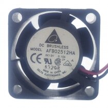 Delta AFB02512HA DC 12V 0.10A 2510 Axial Brushless Cooling Fan
