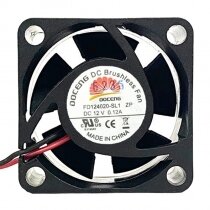 DOCENG FD124020-SL1 DC 12V 0.12A 4020 Brushless Axial Cooling Fan