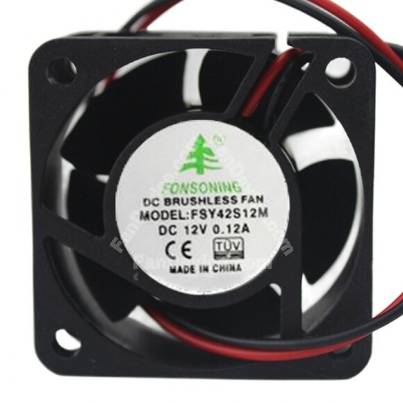 FONSONING FSY42S12M DC 12V 0.12A 4020 Brushless Axial Cooling Fan