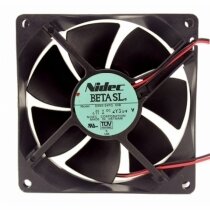 Nidec D09A-24PG DC 24V 0.11A 2 Wires / 3 Wires Axial Cooling Fan
