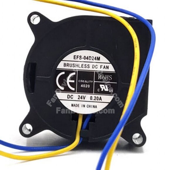 DWPH EFS-04D24M DC 24V 0.20A 4020 Blower Brushless Cooling Fan