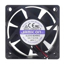 JAMICON JF0625S1E-R DC 12V 0.11A 6025 Axial Sleeve Bearing Cooling Fan