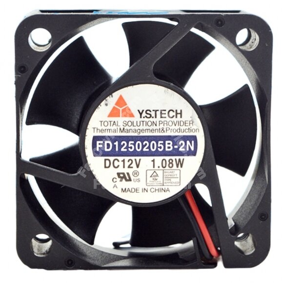Y.S.TECH FD1250205B-2N DC 12V 1.08W 4020 Axial Cooling Fan
